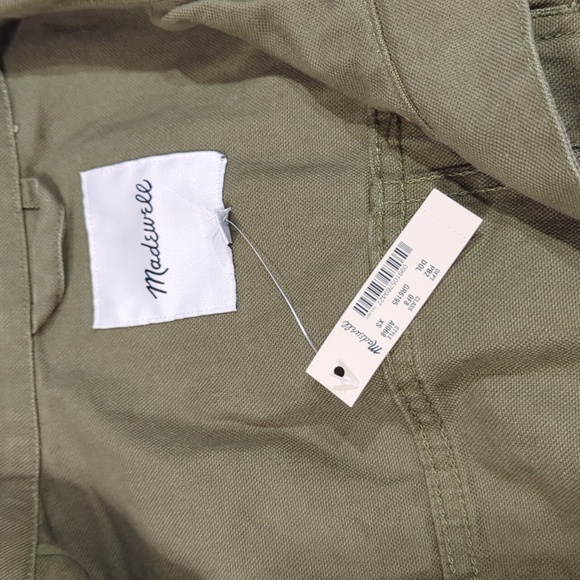 Brand New Madewell Dispatch Army Jacket Desert Olive XS Coat - Picture 3 of 4